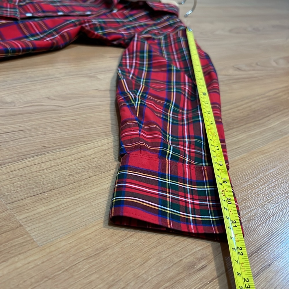 NWOT Lands’ End No Iron Supima button-front long sleeves shirt - Picture 11 of 14